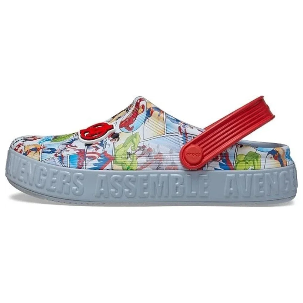 Crocs Avengers Off Court 209943-0ID Clogs Toddler 1 M Multi Casual Shoes TLW762